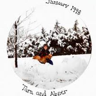 Tara and Abner in 1998
