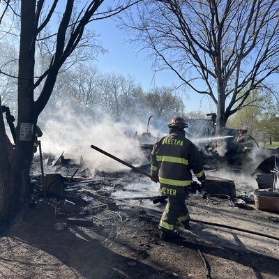 ARC Wild Rescue Facility a complete loss.