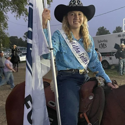 Running flags at the rodeo!