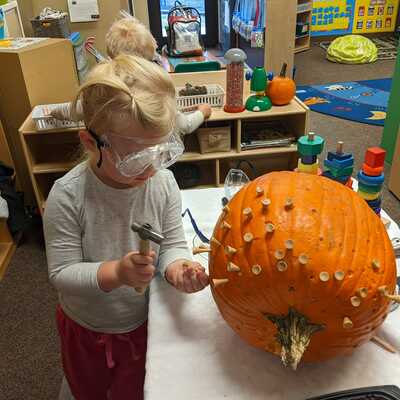 Pumpkin hammering