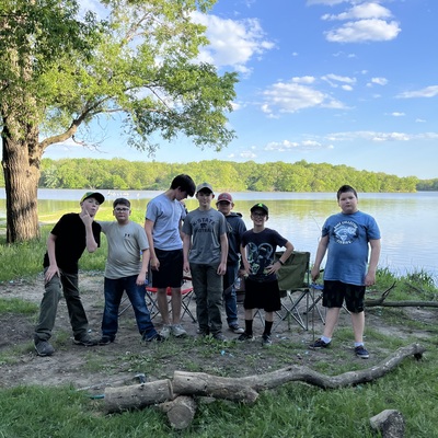 Sabetha Boy Scouts Old Sabetha Lake camp out 2024