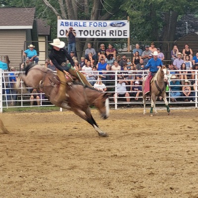 Ride'em cowboy! 2023 NE KS Rodeo