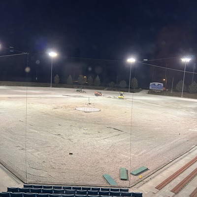 Gravel base before TURF!