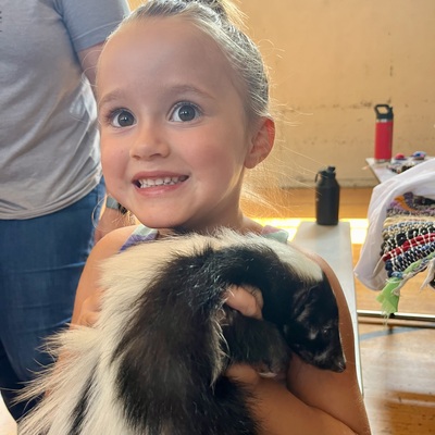 Turns out kids love little stinkers too! Our Ambassador Penelope is beloved amongst youth.
