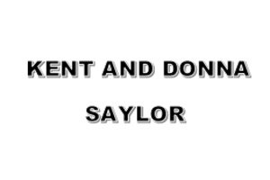 Kent and Donna Saylor